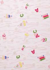 3981719 Stoff Schule rose 29cm/15m 