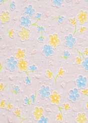 3981752 Stoff Blumewiese gelb/bla29cm/15 