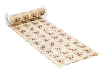 3981781 Stoff Rentier creme   28cm/15m 