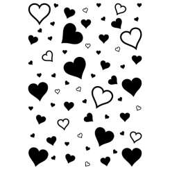 4510930 Stempel Clear Herzen 