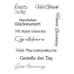 4511109 Stempel Clear Geburtstag 3 9 -tlg. transp 
