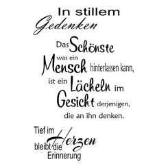 4511115 Stempel Clear Stilles Gedenken 3 -tlg. transp 