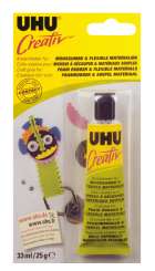 47195 UHU Creativ f.Moosgummi / Leder 25g 