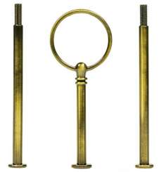 510051 Etagère rund bronze / Set 