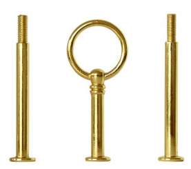 510056 Etagère mini rund gold   / Set 