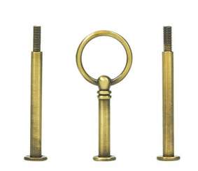 510058 Etagère mini rund bronze / Set 