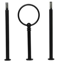 510067 Etagère rund schwarz/ Set 