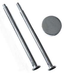 510074 Etagère Platte (3cm) 2teil.silber 