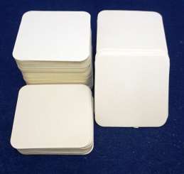 510300 Bierdeckel quadrat 9,3x9,3  100 St 