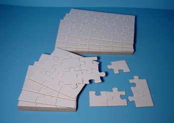 510406 Puzzles 12x17cm 28 Teile ohne Rand à10St 