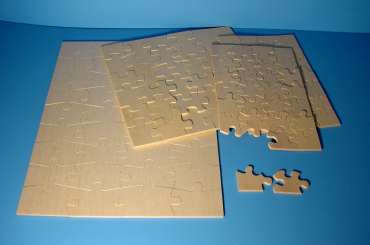 510477 Holzpuzzle 21x30cm / 36Teile  ohne Rand 