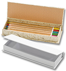 510523 Stiftebox weiss 19x6,8x2,3cm 