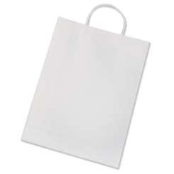 510583 Papiertaschen 18x21cm weiss 20St 