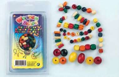 511767 Holzperlenmix gemischte Teile * 