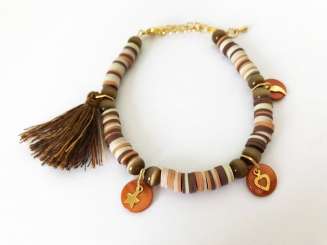 511808 Katsuki Armband Set braun 