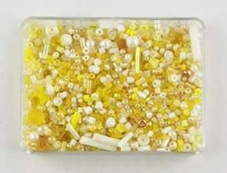 511838 Rocaillesperlen Miyuki 20g gelbmix 