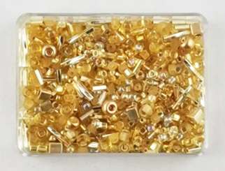 511848 Rocaillesperlen Miyuki 20g goldmix 