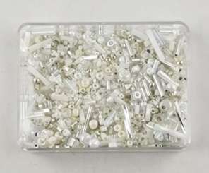 511849 Rocaillesperlen Miyuki 20g silbermix 