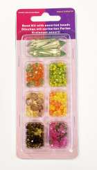 511851 Perlenset 7fach Grün 