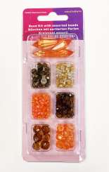 511854 Perlenset 7fach Orange 