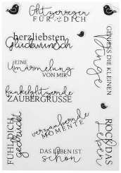 512404 Stempel Clear Sprüche 3 