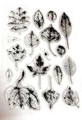 512424 Stempel Clear Blätter 