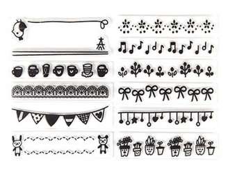 512433 Clear Stamp Bordüren 
