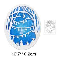 512540 Stanzschablone Weihnachten I 12.7x10.2 