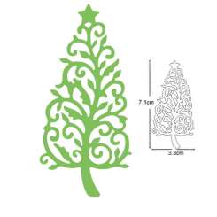 512544 Stanzschablone Tannenbaum 7.1x3.3 