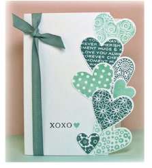 512555 Stanzschablone Herzen 2 12.5x5.5 