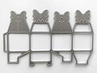 512557 Stanzschablone Schachtel Schmetterling 9.2 x 15cm 