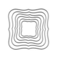 512569 Stanzschablone Rahmen 4 - 12cm 
