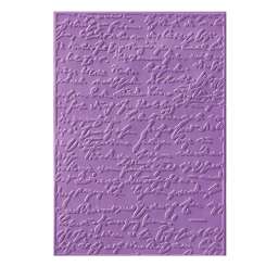 512589 Prägeschablone 106x150mm Alte Schrift II 