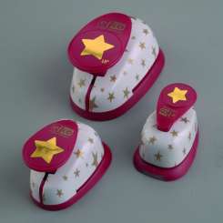 512850 Motivlocher Set Stern 3-teilig 