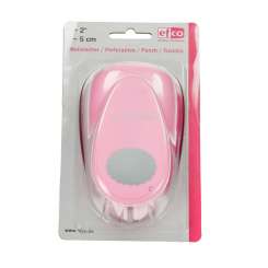 514979 Papierstanzer Oval gezahnt 50x37mm 