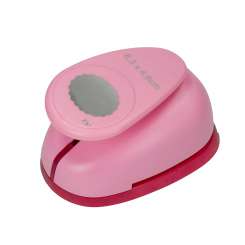 514980 Papierstanzer Oval gezahnt 63x47mm 