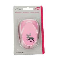 515039 Papierstanzer Elch laufend 34x26mm 