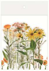 518172 Blumensticker gelb 