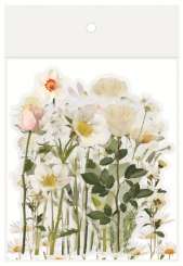 518173 Blumensticker weiss 