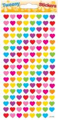 518251 Stickers Herzen - Regenbogen 