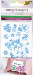 518273 Stickers Tropical  inkl. 3 Transferfolien 