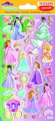 518411 Stickers Prinzessin m. Dekokarte 