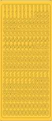 519012 Sticker Zahlen gold   (je 20x) 