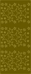519092 Sticker Sterne gold      (72x) 