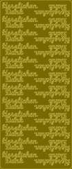 519172 Sticker Herzlichen Dank gold   (24x) 