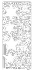 519471 Sticker Sterne silber 