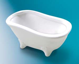 5200001 Badewanne 15x7x7.2cm weiss 