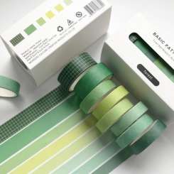 520231 Washi Tape Set grünmix 