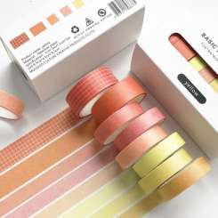 520233 Washi Tape Set gelbmix 