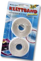 520303 Klettband selbstk. 20mmx2m weiss 